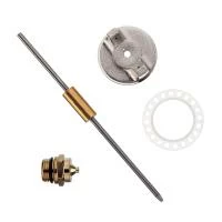 Комплект форсунки 2,5 мм для фарбопультів HP PT-0204, PT-0205, PT-0210, PT-0211 (форсунка, повітряна головка, голка) INTERTOOL PT-2008