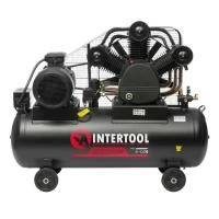Компресор, 300 л, 15,0 кВт, 380 В, 10 атм, 2000 л/хв, 3 циліндри INTERTOOL PT-0052