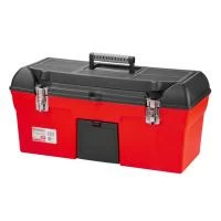 Ящик для інструментів, з металевими замками, 24", 610*255*251 мм INTERTOOL BX-1123