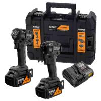 Набір з двох інструментів акумуляторних безщіткових McLaren F1 TEAM SPECIAL EDITION DeWALT DCK2224MP2T