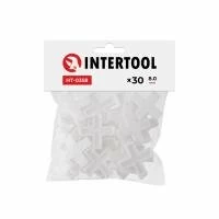 Набір дистанційних хрестиків для плитки 8.0 мм /30шт INTERTOOL HT-0358
