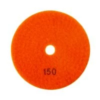 Коло алмазне шліфувальне гнучкий на липучці 125 мм P150. INTERTOOL BT-0929