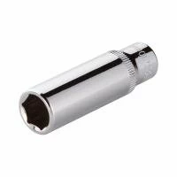 Головка шестигранна подовжена 1/4", 10 мм, Cr-V STORM INTERTOOL ET-0460