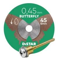 Круг алмазный отрезной 1A1R 45x0,45x5,8H/3,2-3,0F Butterfly