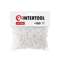 Набір дистанційних хрестиків для плитки 3,0 мм /150шт INTERTOOL HT-0353
