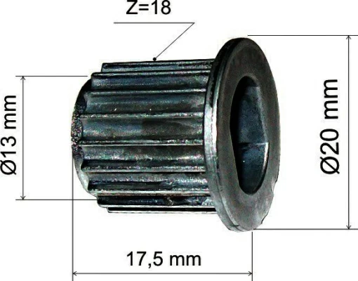 Шків Bosch PBS 75 A