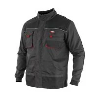 Куртка робоча 80% поліестер, 20% бавовна, щільність 260 г / м2, XXXL INTERTOOL SP-3006