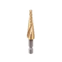 Свердло ступінчасте по металу, спіральне, 4-12 мм, HEX INTERTOOL SD-5836