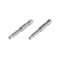 Комплект викруткових насадок Hex H4.0 1/4"*50мм, S2, уп. 2 од., STORM INTERTOOL VT-0228