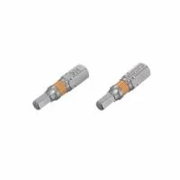 Комплект викруткових насадок, Hex H4, 1/4"×25 мм, S2, 2 од., STORM INTERTOOL VT-0227