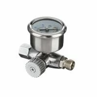 Регулятор тиску 1/4", професійний, до 10 бар, до 400 л/хв, для фарбувального пістолета, STORM INTERTOOL PT-1423