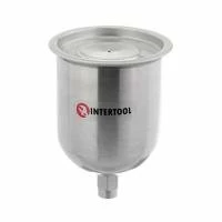Бачок металевий, внутрішня різьба М16×1,5, 600 мл INTERTOOL PT-1906