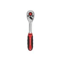 Рукоятка з храповим механізмом, 1/4", 90 зубів INTERTOOL HT-2124