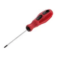 Викрутка хрестова, PZ0×75 мм, Cr-V INTERTOOL VT-3153