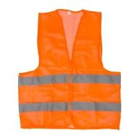 Жилет сигнальний помаранчевий, XL (60×70 см), 100 г/м² INTERTOOL SP-2024