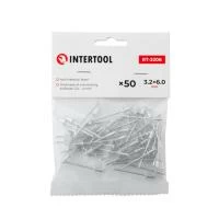 Заклепка алюмінієва, 3,2×6,0 мм, 50 шт. INTERTOOL RT-3206