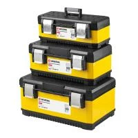 Комплект ящиків для інструменту з металевими замками, 3 од. INTERTOOL BX-2003