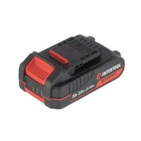 Акумулятор, 20 В, Li-Ion, 2,0 Аг, індикатор рівня заряду INTERTOOL WT-0340
