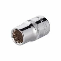 Головка дванадцятигранна 1/2", 13×38 мм, Cr-V STORM INTERTOOL ET-0213