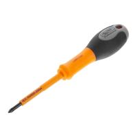 Викрутка хрестова ізольована PZ1, 80 мм 1000 В INTERTOOL VT-3221