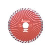 Диск відрізний по каменю TURBO алмазний, 125мм, 22-24% INTERTOOL CT-2007