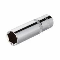 Головка шестигранна подовжена 1/2", 16*78 мм CrV INTERTOOL ET-0116