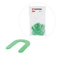 Підкова для плитки дистанційна, 1 мм, 50 шт. INTERTOOL KT-4940