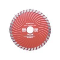Диск відрізний по каменю TURBO алмазний, 125мм, 22-24% INTERTOOL CT-2007