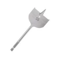Свердло по дереву пір'яне, 55×150 мм, HEX INTERTOOL SW-0055