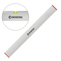 Правило-рівень, 1000 мм, 2 капсули (вертикальна і горизонтальна) INTERTOOL MT-2010
