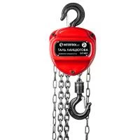 Таль ланцюгова 2 т, ланцюг 3м INTERTOOL GT1407