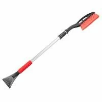 Щітка зі шкребком телескопічна 99 - 139 см INTERTOOL AT-0119