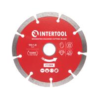 Диск відрізний сегментний алмазный, 115 мм, 22-24% INTERTOOL CT-1006