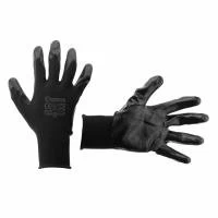 Рукавичка бавовняний трикотаж 9 " сіра INTERTOOL SP-0103