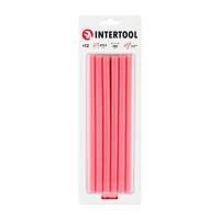 Комплект стрижнів клейових рожевих 11,2 мм * 200 мм, 12 шт. INTERTOOL RT-1046