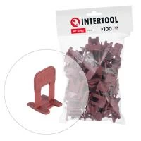 Система вирівнювання плитки, основа 1.5 мм / 100 шт INTERTOOL KT-4952