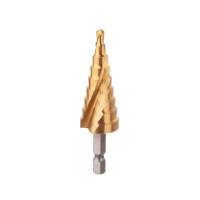 Свердло ступінчасте по металу, спіральне, 4-20 мм, HEX INTERTOOL SD-5837