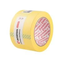 Стрічка малярна 72мм, 40м, жовта INTERTOOL DM-7240