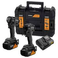 Набір з двох інструментів акумуляторних безщіткових McLaren F1 TEAM SPECIAL EDITION DeWALT DCK2224MP2T