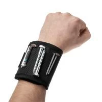 Браслет магнітний будівельний, 360×90 мм, 10 магнітів, нейлон 1680D INTERTOOL SP-1002