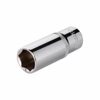 Головка шестигранна подовжена 3/8", 17×64 мм, Cr-V, STORM INTERTOOL ET-0427
