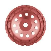 Фреза шліфувальна торцева алмазна, 180×22,2 мм, 20-22%, 6900 об/хв INTERTOOL CT-6180