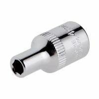 Головка шестигранна 1/4", 4×25 мм, Cr-V, STORM INTERTOOL ET-0432
