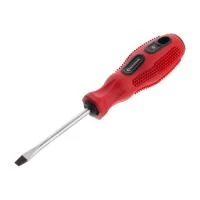Викрутка шліцева SL5 * 75 мм INTERTOOL VT-3106