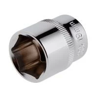 Головка шестигранна 3/8", 19×20 мм, Cr-V, STORM INTERTOOL ET-0419