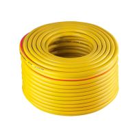 Шланг садовий, тришаровий, зелений, 1/2", 50 м, армований, PVC INTERTOOL GE-4026