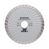 Диск відрізний алмазний Turbo, 115 мм, 16-18%, 13280 об/хв INTERTOOL CT-2001