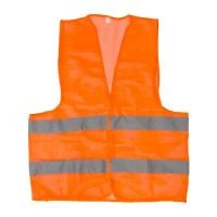Жилет сигнальний помаранчевий, XXL (62×72 см), 60 г/м² INTERTOOL SP-2020