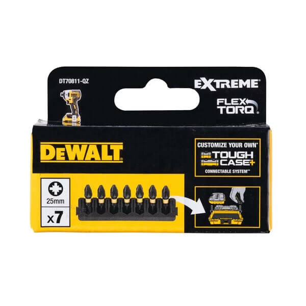 Касета з бітами DeWALT DT70811