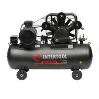 Компресор, 300 л, 11,0 кВт, 380 В, 10 атм, 1600 л/хв, 3 циліндри INTERTOOL PT-0050
